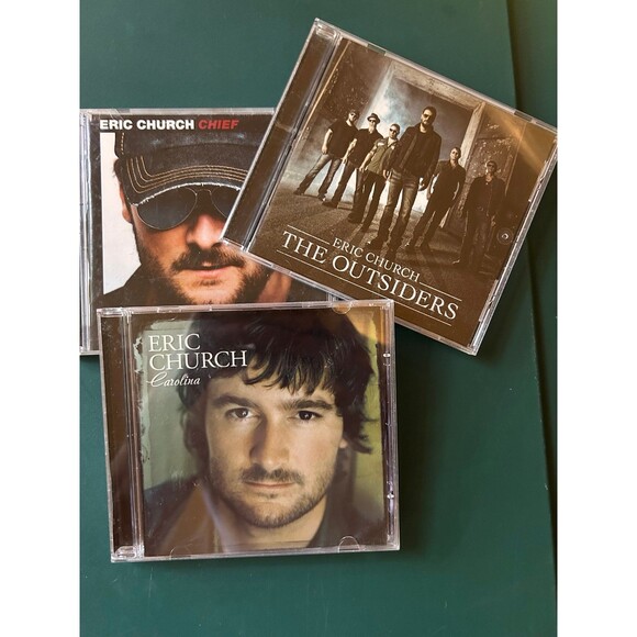 Eric Church 3 CD collection - Picture 1 of 1